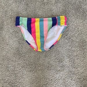 Pink lily bathing suit bottoms